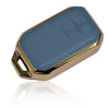JVCV® Premium Soft Gold Border TPU Leather Pattern Key Cover Compatible with Suzuki Jimny Grand Vitara BALENO XL6 Swift ERTIGA DZIRE FRONX Urban Cruiser Glanza Hyryder 2 Button Smart Key