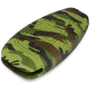 Soft Silicone Camouflage Key Cover Compatible with Ford Ecosport Push Button Start Smart Key (Green Camouflage)