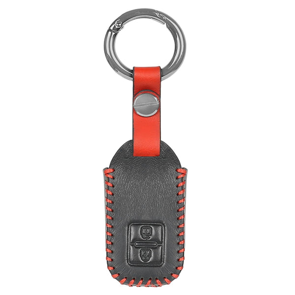 JVCV® Soft Handmade Leather Key Cover Compatible with Suzuki Grand Vitara, Baleno, XL6, Swift, Ertiga, Dzire, Fronx and Toyota Urban Cruiser, Glanza, Hyryder 2 button smart key
