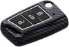 Hard Case Key Cover Compatible with Skoda Slavia Kushaq Taigun Tiguan Virtus Octavia Kodiaq Superb T ROC Folding Key