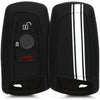 Car Key Cover Compatible with BMW Smart Key - Rally Stripe
