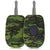 Car Styling Soft Silicone Camouflage Key Cover Compatible with Renault Kiger, Kwid, Duster 2016, Triber 2 Button Remote Key (Green Camouflage)