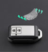 JVCV® Premium Soft TPU Leather Pattern Key Cover Compatible with Suzuki & Toyota Smart Keys