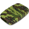 Car Styling Soft Silicone Camouflage Key Cover Compatible with Jaguar & Land Rover Smart Key (Green Camouflage)