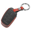 JVCV® Soft Handmade Leather Key Cover Compatible with MG ZS EV and Astor Smart Key
