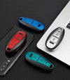 JVCV® Premium Soft TPU Leather Pattern Key Cover Compatible with Maruti Suzuki & Toyota Smart Keys