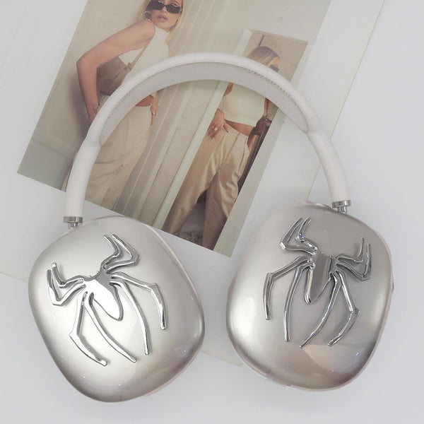 JVCV® 3D Metal Spider Sticker – Chrome Emblem Badge for Cars, Bikes, Laptops, Helmets & More