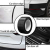 JVCV® 5D Gloss Carbon Fiber Entry Guard Strip – Car Door Sill & Bumper Protector (Anti-Scratch, Universal Fit)