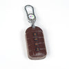 JVCV® Handmade Leather Crocodile Pattern Key Cover – Compatible with Tata Sierra, Curvv & Curvv EV Smart Key