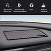 JVCV® Anti‑Slip Car Dashboard Mat – Magic Sticky PU Grip Pad for Phones, Sunglasses, Keys & More