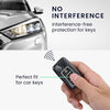JVCV® Hard Case Key Cover – Carbon Black Finish – Compatible with Volkswagen Polo, Vento, Jetta, Ameo, Passat & Skoda Rapid, Laura, Superb, Octavia, Fabia, Yeti Folding Key