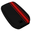 JVCV® Car Key Cover Compatible with Toyota Innova Crysta Hycross & Fortuner Smart Key - Rally Stripe