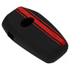 JVCV® Car Key Cover Compatible with Mahindra XUV 500 Push Button Start Key - Rally Stripe