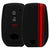 JVCV® Car Key Cover Compatible with Toyota Innova Crysta Hycross & Fortuner Smart Key - Rally Stripe