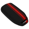 JVCV® Car Key Cover Compatible with Tata Curvv Tiago Tigor Punch Nexon Zest Bolt Safari Storme Flip Key - Rally Stripe