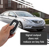 JVCV® Premium Soft TPU Leather Pattern Key Cover Compatible with Hyundai Verna Fluidic Old i20 Santafe Push Button Smart Key