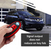 JVCV® Premium Soft TPU Leather Pattern Key Cover Compatible with Nissan Smart Key
