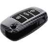 JVCV® Hard Case Key Cover Compatible with Audi A1 A3 A6 Q2 Q3 Q7 TT TTS R8 S3 S6 RS3 Folding Key - Stylish Durable Protection