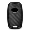 JVCV® Premium Soft TPU Leather Pattern Key Cover Compatible with Kia Seltos Sonet Carens 3 Button Push Start Car Key