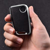 JVCV® Premium Soft TPU Leather-Pattern Key Cover – Compatible with Škoda & Volkswagen Folding Keys