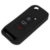 JVCV® Car Key Cover Compatible with Mahindra XUV 500 Flip Key - Rally Stripe