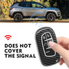 JVCV® Hard Case Key Cover Compatible with Jeep Compass Trailhawk Push Button Smart Key - Stylish Durable Protection