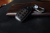 JVCV Car Styling Soft Handmade Leather Key Cover Compatible with Hyundai Alcazar Creta, i20 2021, Venue, Tucson, Elantra,i20 N Line 2021