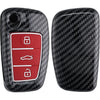 JVCV® Hard Case Key Cover Compatible with Audi A1 A3 A6 Q2 Q3 Q7 TT TTS R8 S3 S6 RS3 Folding Key - Stylish Durable Protection
