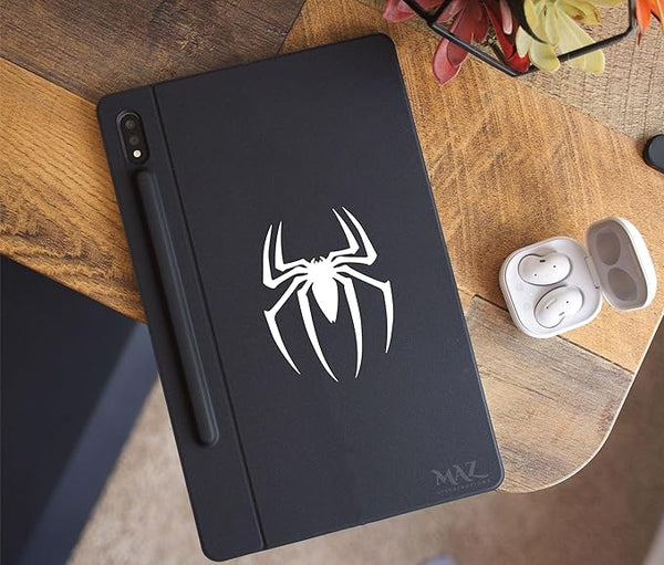 JVCV® 3D Metal Spider Sticker – Chrome Emblem Badge for Cars, Bikes, Laptops, Helmets & More