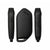 JVCV® Soft TPU Key Cover – Matte Black Pattern – Compatible with Kia Seltos 2026, Syros, EV6 & EV9 – 4 Button Smart Key