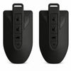 JVCV® Soft TPU Key Cover – Matte Black Pattern – Compatible with Mahindra 7XO, BE6, XEV 9E, XEV 9S & BE 6 Formula E Edition (FE) – 6 Button Smart Key
