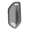 JVCV® Soft TPU Transparent Key Cover – Transparent Black – Compatible with Kia Seltos 2026, Syros, EV6 & EV9 – 4 Button Smart Key