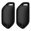 JVCV® Soft TPU Key Cover – Matte Black Pattern – Compatible with Kia Seltos 2026, Syros, EV6 & EV9 – 4 Button Smart Key