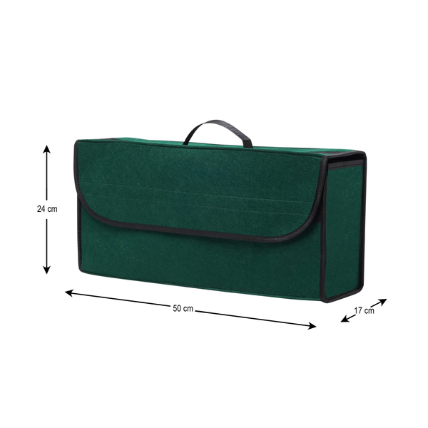 JVCV® Large Anti-Slip Car Trunk Organizer – Heavy-Duty Foldable Boot Storage for SUVs, Sedans & Trucks