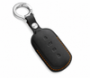 JVCV® Premium Leather Key Cover Compatible with Tata Sierra, Safari Petrol, Harrier Petrol, Curvv & Curvv EV Smart Key | Luxury Car Key Case | 360° Scratch & Drop Protection