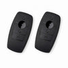 JVCV® Soft TPU Key Cover – Matte Black Pattern – Compatible with Benz E Series Smart Key