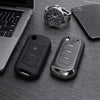 JVCV® Soft TPU Key Cover Combo (Matte Black + Transparent Black) – Compatible with Mahindra XUV700, Thar, Bolero, Scorpio, Scorpio N, XUV300, TUV300 & XUV400 EV – 3 Button Flip Key