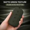 JVCV® Soft TPU Key Cover – Military Green Matte Finish – Compatible with Tata Sierra, Safari Petrol, Harrier Petrol, Curvv & Curvv EV Smart Key | Scratch-Resistant Protective Case