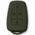 JVCV® Soft TPU Key Cover – Military Green Matte Finish – Compatible with Tata Nexon EV, Harrier, Tiago EV, Altroz, Tigor, Safari & Punch – 4 Button Smart Key