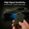 JVCV® Soft TPU Key Cover with Premium Metal Keychain – Military Green Matte Finish – Compatible with Skoda Kushaq, Volkswagen Taigun, Tiguan, Virtus, Skoda Octavia, Kodiaq & Superb Folding Key