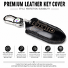 JVCV® Handmade Leather Key Cover – Premium Protective Case – Compatible with Mahindra XEV 7XO, BE6, XEV 9E, XEV 9S & BE 6 Formula E Edition (FE) – 6 Button Smart Key