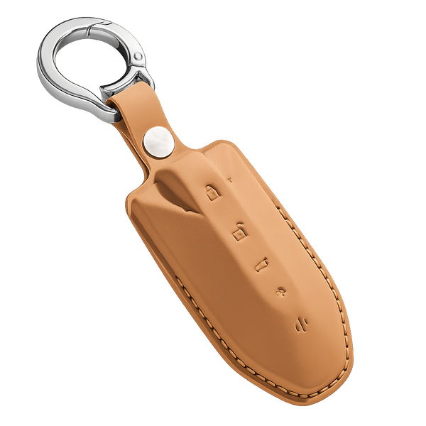 JVCV® Premium Leather Key Cover – Compatible with Mahindra XEV 7XO, BE6, XEV 9E, XEV 9S & BE 6 Formula E Edition (FE) – 6 Button Smart Key