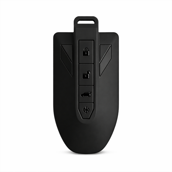 JVCV® Soft TPU Key Cover – Matte Black Pattern – Compatible with Mahindra 7XO, BE6, XEV 9E, XEV 9S & BE 6 Formula E Edition (FE) – 6 Button Smart Key