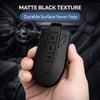 JVCV® Soft TPU Key Cover – Matte Black Pattern – Compatible with Mahindra 7XO, BE6, XEV 9E, XEV 9S & BE 6 Formula E Edition (FE) – 6 Button Smart Key
