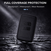 JVCV® Soft TPU Key Cover – Matte Black Pattern – Compatible with Renault Duster, Kiger & Triber Smart Key