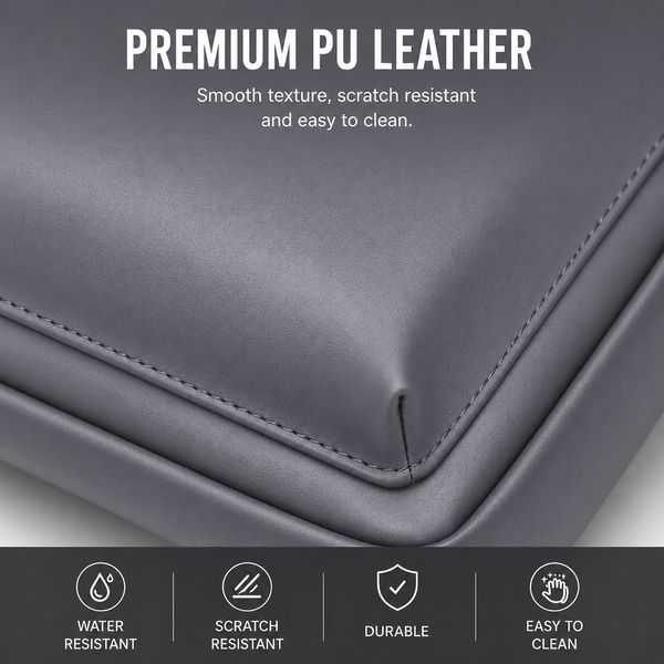 JVCV® Premium Men's Crossbody Messenger Bag | Sleek Shoulder Bag with Front Flap Pocket | Spacious Office, Work, Travel & Everyday Carry Bag