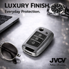 JVCV® Soft Matte Finish TPU Cover Compatible with Skoda & Volkswagen Folding Key