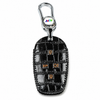 JVCV® Handmade Leather Crocodile Pattern Key Cover – Compatible with Tata Nexon, Harrier, Safari, Punch, Altroz & More – 4 Button Smart Key