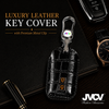 JVCV® Handmade Leather Crocodile Pattern Key Cover – Compatible with Suzuki Jimny, Fronx, Grand Vitara, Baleno, XL6, Swift, Ertiga, Dzire & Toyota Rumion, Urban Cruiser, Glanza, Hyryder – Smart Key