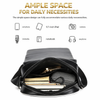 JVCV® Men’s Premium Messenger Bag – Stylish PU Leather Crossbody Shoulder Bag with Adjustable Strap & Unique Checkered Design – Perfect for Work & Travel